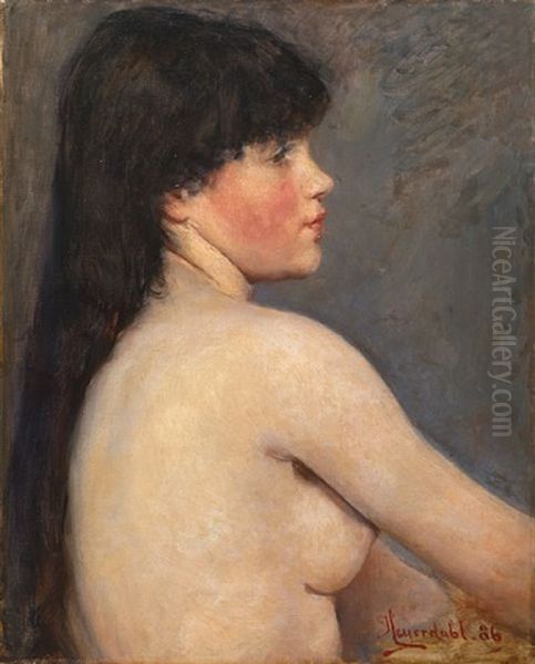 Svart-anna Oil Painting by Hans Olaf Heyerdahl