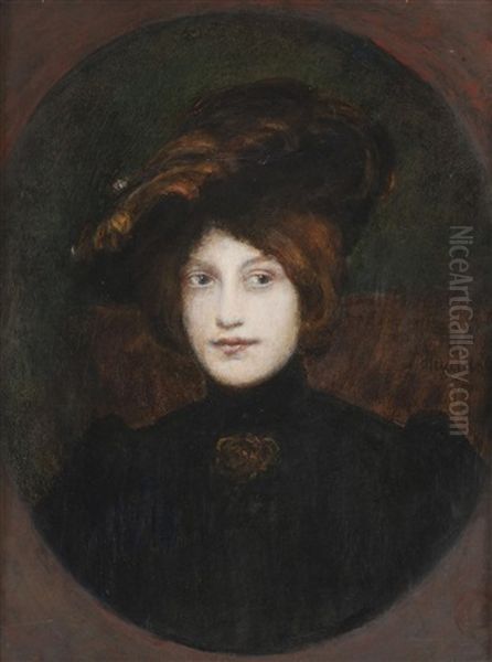 Maren Oil Painting by Hans Olaf Heyerdahl