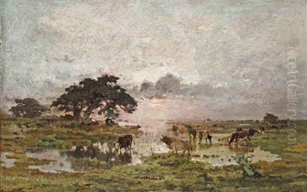 Marais En Campine by Adrien Joseph Heymans