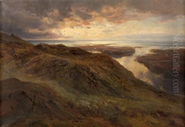 Kustenlandschaft Oil Painting by Karl Heyn