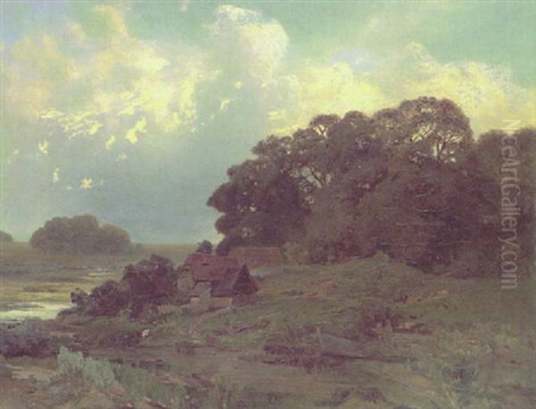 Landschaft Oil Painting by Karl Heyn