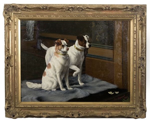 Loyal Friends Oil Painting by Tom Heywood