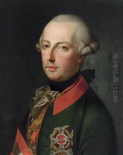 Joseph Ii Oil Painting by Joseph Hickel