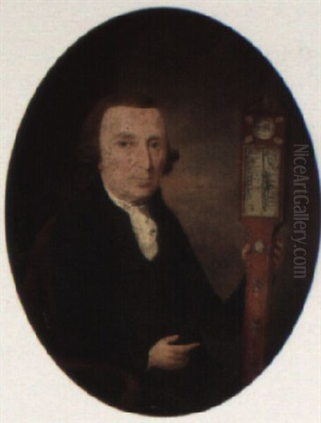 Portrait Of Henry Lomas Of Adlington Hall Oil Painting by Thomas Hickey