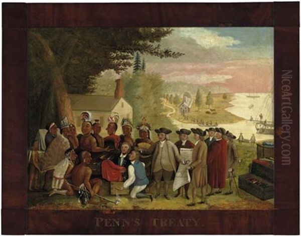 William Penn's Treaty by Edward Hicks