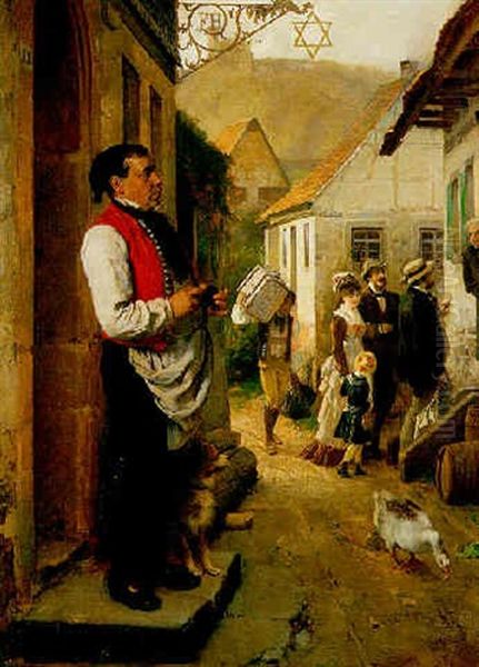 Der Besuch Aus Der Stadt by Friedrich Hiddemann