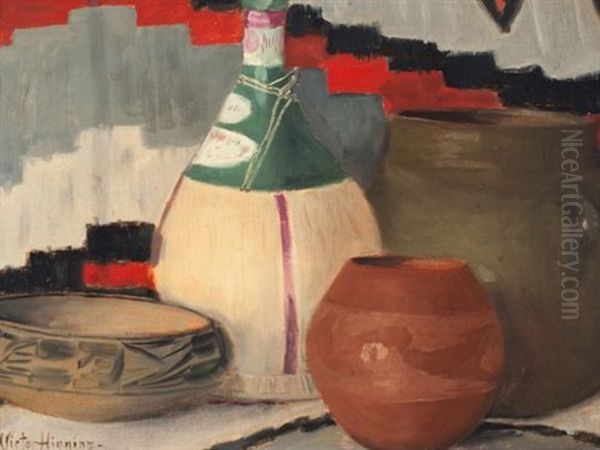 Untitled (still Life) Oil Painting by Victor William Higgins