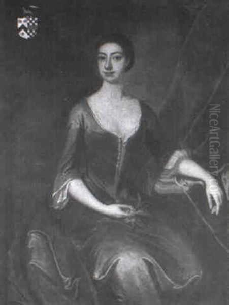 Portrait Of Lady Cecily Acland Oil Painting by Joseph Highmore