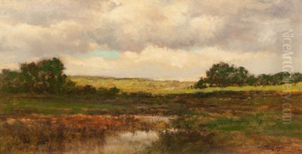 Cloud Shadows Oil Painting by Arthur Turnbull Hill