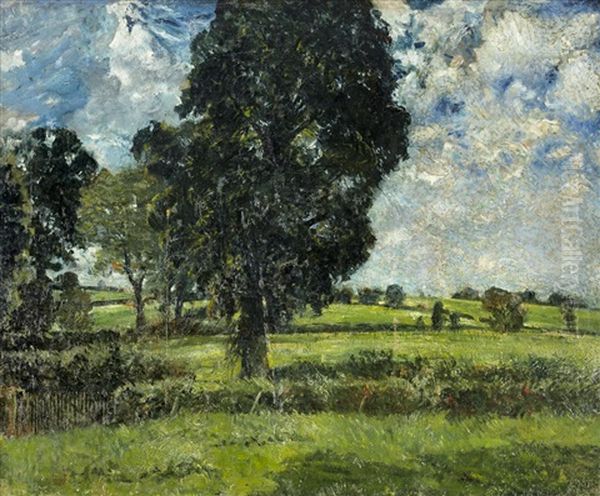 Hogsommar - Frankrike Oil Painting by Carl Fredrik Hill