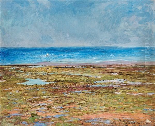 Havsbris - Luc-sur-mer (sea Breeze -luc-sur-mer) Oil Painting by Carl Fredrik Hill