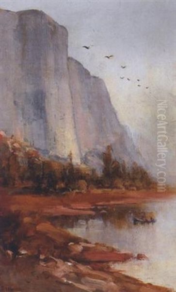 El Capitan Oil Painting by Edward Rufus Hill