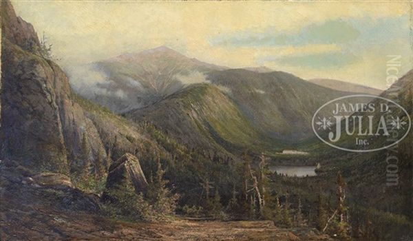 Panoramic View Of The Mount Washington Valley Oil Painting by Edward Hill