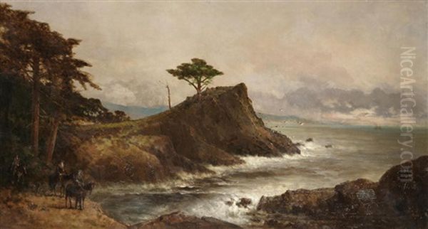 Cypress Point, Monterey Oil Painting by Thomas Hill