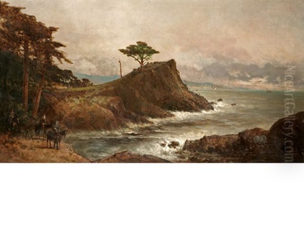 Cypress Point, Monterey Oil Painting by Thomas Hill