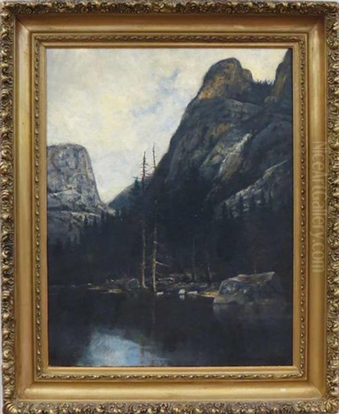 Eagle Cliff, New Hampshire Oil Painting by William Henry Hilliard