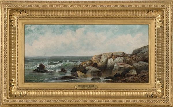 Gloucester, Cape Ann, Mass Oil Painting by William Henry Hilliard