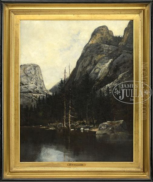 Fraconia Notch, New Hampshire Oil Painting by William Henry Hilliard