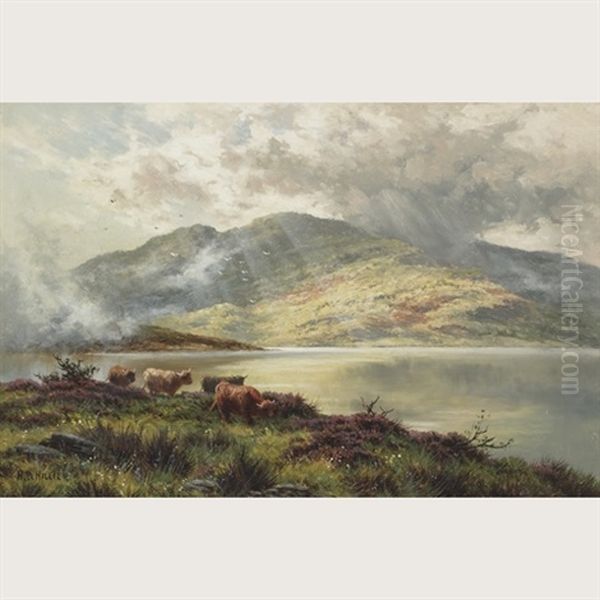 Loch Shiel Oil Painting by Henry Decon Hillier