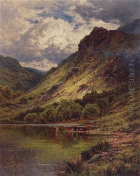 Loch Venachar, Perthshire Oil Painting by Henry Decon Hillier