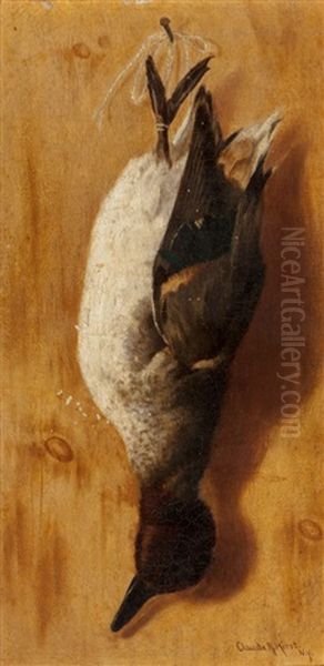 Waterfowl Oil Painting by Claude Raguet Hirst