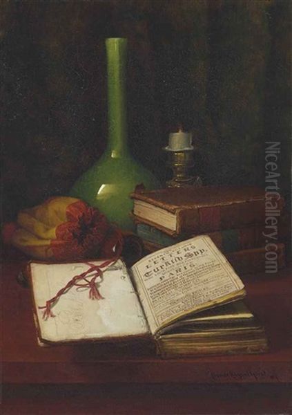 Letters From A Turkish Spy Oil Painting by Claude Raguet Hirst