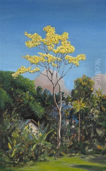 The Gold Tree Oil Painting by David Howard Hitchcock