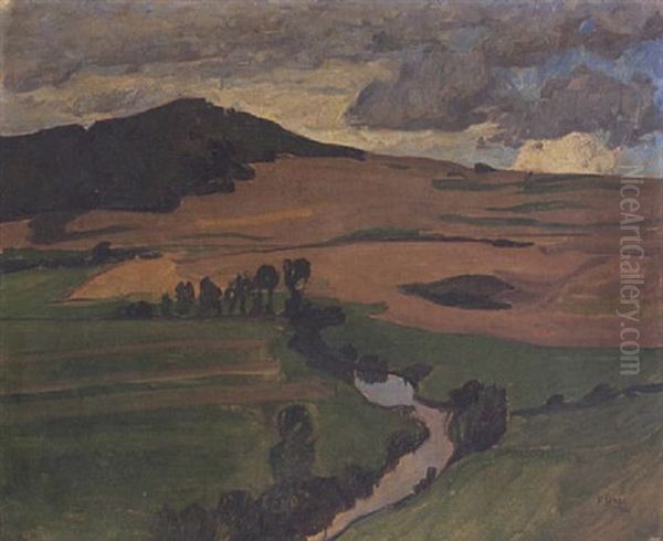 Eifellandschaft Oil Painting by Franz Xaver Hoch