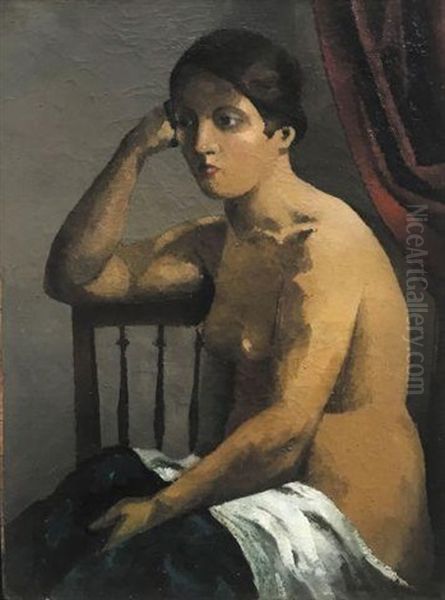 Etude Pour Un Nu, 1922 Oil Painting by Pierre Hode