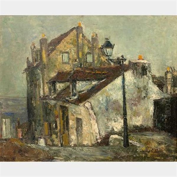 Maisons Oil Painting by Pierre Hode