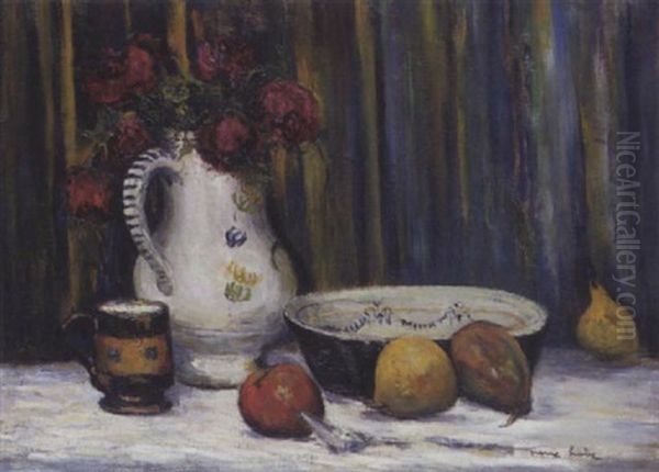 Nature Morte Au Pichet Oil Painting by Pierre Hode