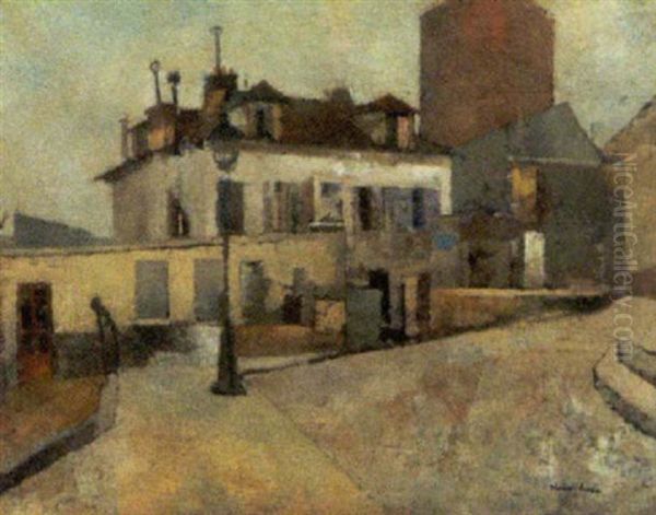 Coin De Montmartre Oil Painting by Pierre Hode