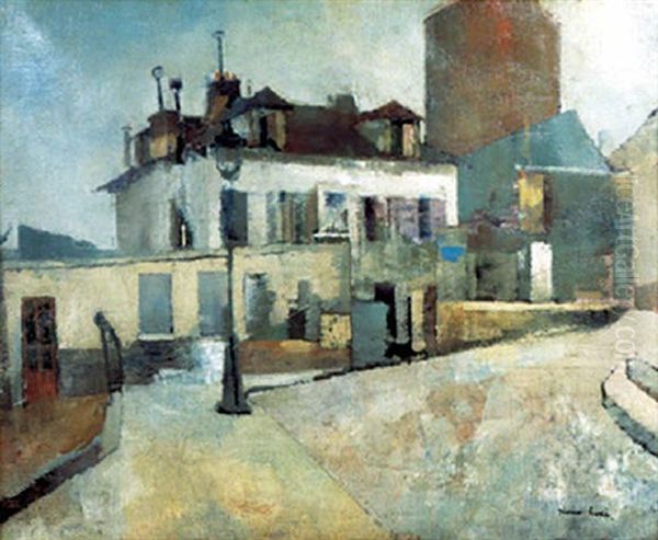 Coin De Montmartre Oil Painting by Pierre Hode