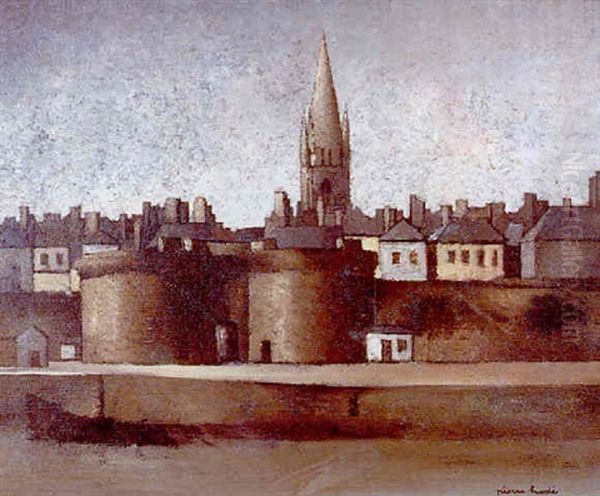 Les Remparts De La Ville Oil Painting by Pierre Hode