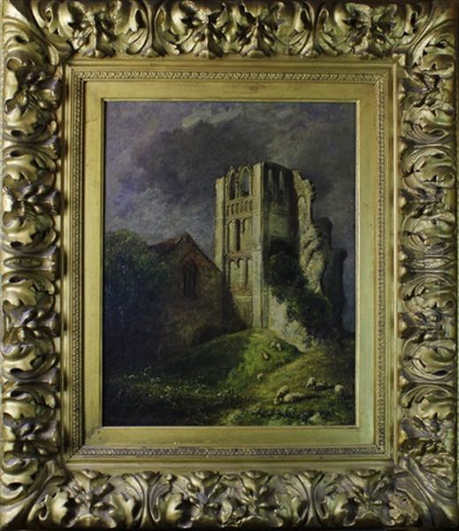 Castle Acre, Norfolk Oil Painting by David Hodgson