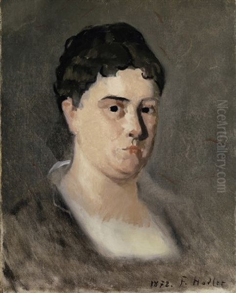 Portrait Der Caroline Coutau-marcelin Oil Painting by Ferdinand Hodler