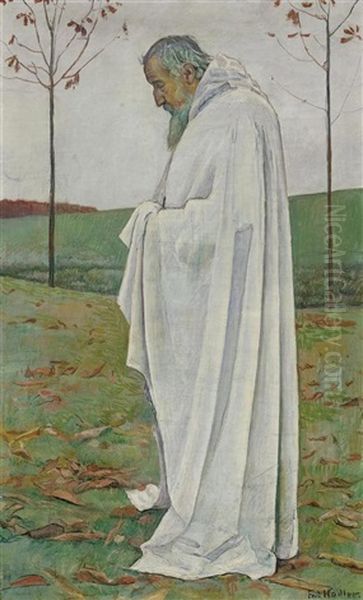 Der Herbst (komposition Zur Eurhythmie) Oil Painting by Ferdinand Hodler