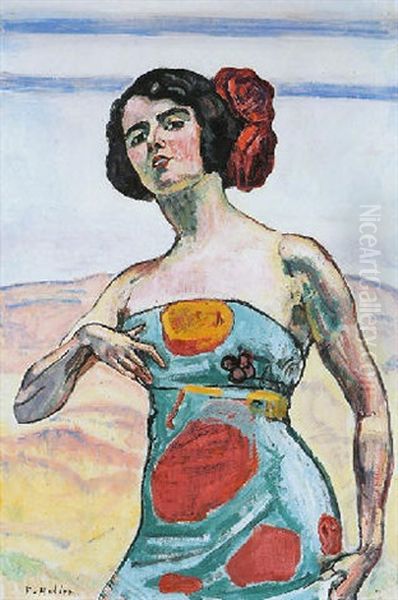 Spanische Tanzerin Oil Painting by Ferdinand Hodler