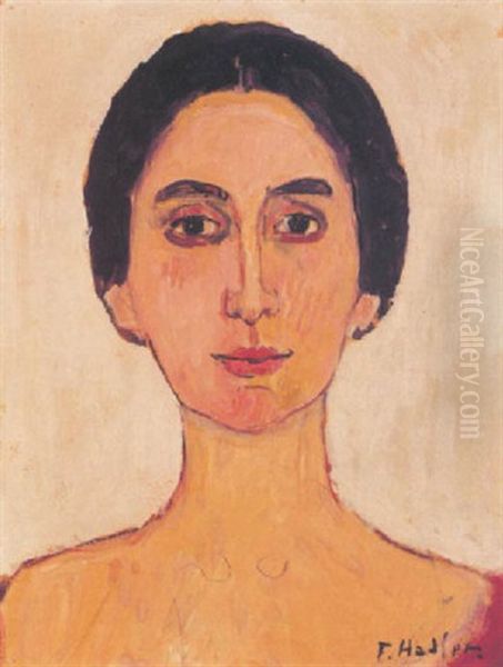 Bildnis Valentine Gode-darel (posthum) Oil Painting by Ferdinand Hodler