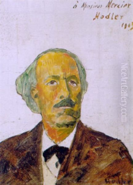 Louis De Romain Oil Painting by Ferdinand Hodler