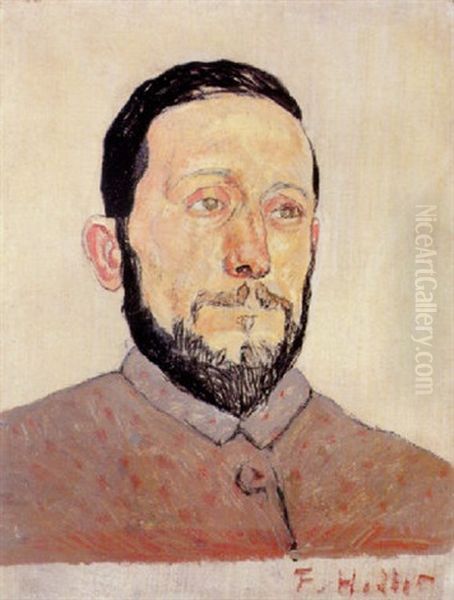 Bildnis Des Emile Bonifas Oil Painting by Ferdinand Hodler