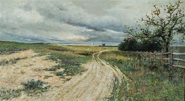 Path To The Sea Oil Painting by Arthur Hoeber