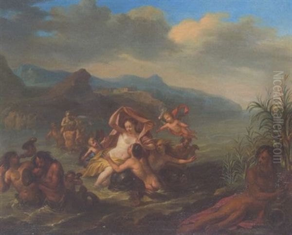 Acis Und Galatea Oil Painting by Gerard Hoet the Elder