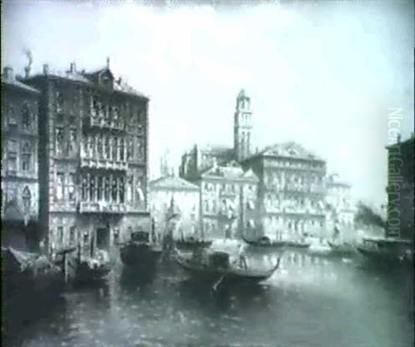 Venedig Oil Painting by Conrad Hoff