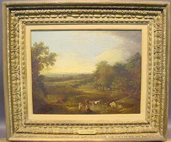 View In Devonshire Oil Painting by Benjamin Barker