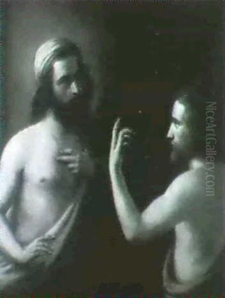 Jesus Heilt Einen Besessenen Oil Painting by Heinrich Hofmann