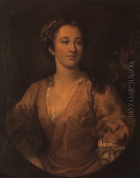 Mrs. Elizabeth Hoadly Oil Painting by William Hogarth