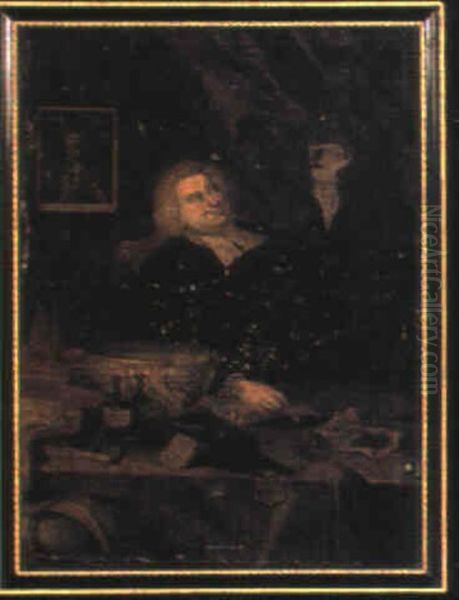 The Profligate Bishop Oil Painting by William Hogarth