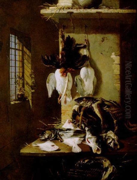 In Der Speisekammer Oil Painting by Charles Hoguet