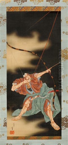 Untitled Oil Painting by  Hokusai